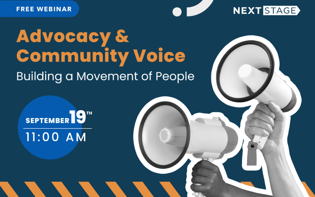 September 19th | Advocacy & Community Voice: Building a Movement of People