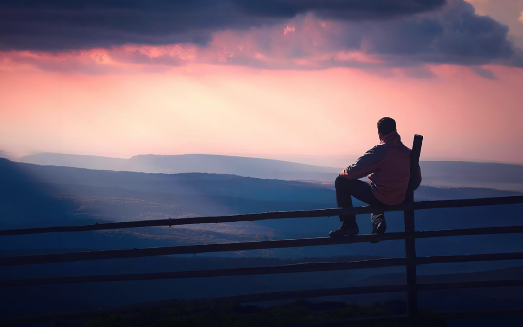 A man sits on a fence, symbolic of the blog's title: Why "Wait and See" is a Failed Strategy