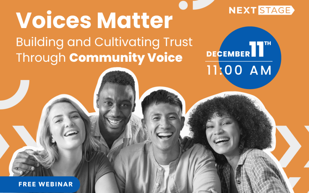 December 11th | Voices Matter: Building and Cultivating Trust Through Community Voice