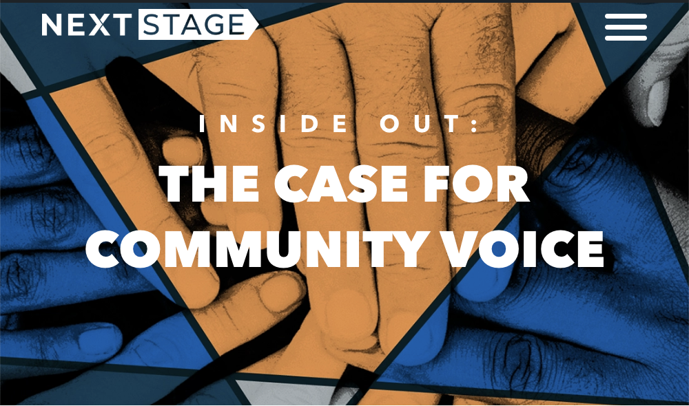 Inside Out: The Case for Community Voice