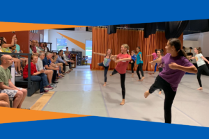 A picture of a performance at Caroline Calouche & Co. The lead blog image for "Trust-Based Philanthropy and the UnFundable Project: One Year Later"